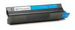 Okidata Compatible 42127403 High Yield Cyan Laser Toner Cartridge -  (cyan)