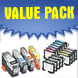 Canon Compatible Bci-6 Value Pack Of 14 Cartridges: 4 Blk + 2 C/m/y/pc/pm -   (n/a)