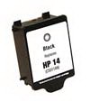 Hewlett Packard C5011dn C5011an (hp 14 Black) Remanufactured Ink Cartridge -  (black)