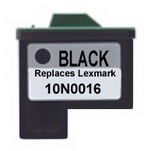 Lexmark Remanufactured 10n0016 (#16) Black Ink Cartridge -  (black)