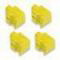 Xerox Phaser 8500 8550 Compatible Yellow (4 Pack) 108r00671 Solid Ink Colorstix Cartridge -   (yellow)