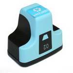 Remanufactured Hewlett Packard C8774wn (hp 02 Light Cyan) Ink Cartridge -  (light cyan)