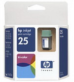 Hp 51625a (hp 25) Tricolor Oem Ink Cartridge - 