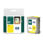 Hp C4913a (hp 82y)  Yellow Oem Ink Cartridge -  (yellow)