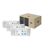 Hp C4934a (hp 81lc)  Light Cyan Oem Ink Cartridge -  (cyan)