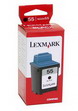 Lexmark 16g0055 (#55)  Oem High Yield Black Ink Cartridge -   (black)