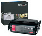 Lexmark Optra Se 3455 ( 12a0725 )  Oem Black Toner Cartridge -  (black)