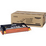 Xerox Phaser 6180 (6180y) (113r00725) Yellow Oem Toner Cartridge  -  (yellow)