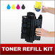 Refill Kit For Brother Tn110 / Tn-110 Yellow -   (yellow)