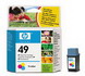 Hp 51649a (hp 49) Tricolor Oem Ink Cartridge -  