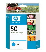 Hp 51650c (hp 50)  Cyan Oem Ink Cartridge -  (cyan)