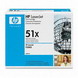 Hp Q7551x (hp 51x)  High Yield Black Oem Laser Toner Cartridge -   (black)